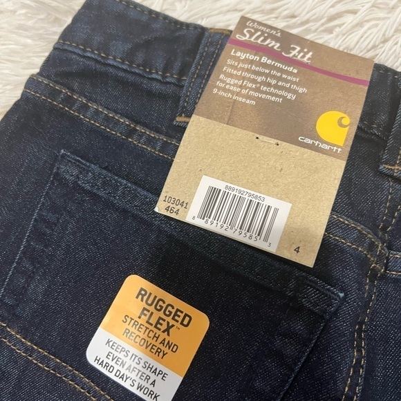 Carhartt Womens Jeans Shorts - Size 4 - NWT - Picture 7 of 7